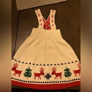 Hanna Andersson deer deer sweater dress